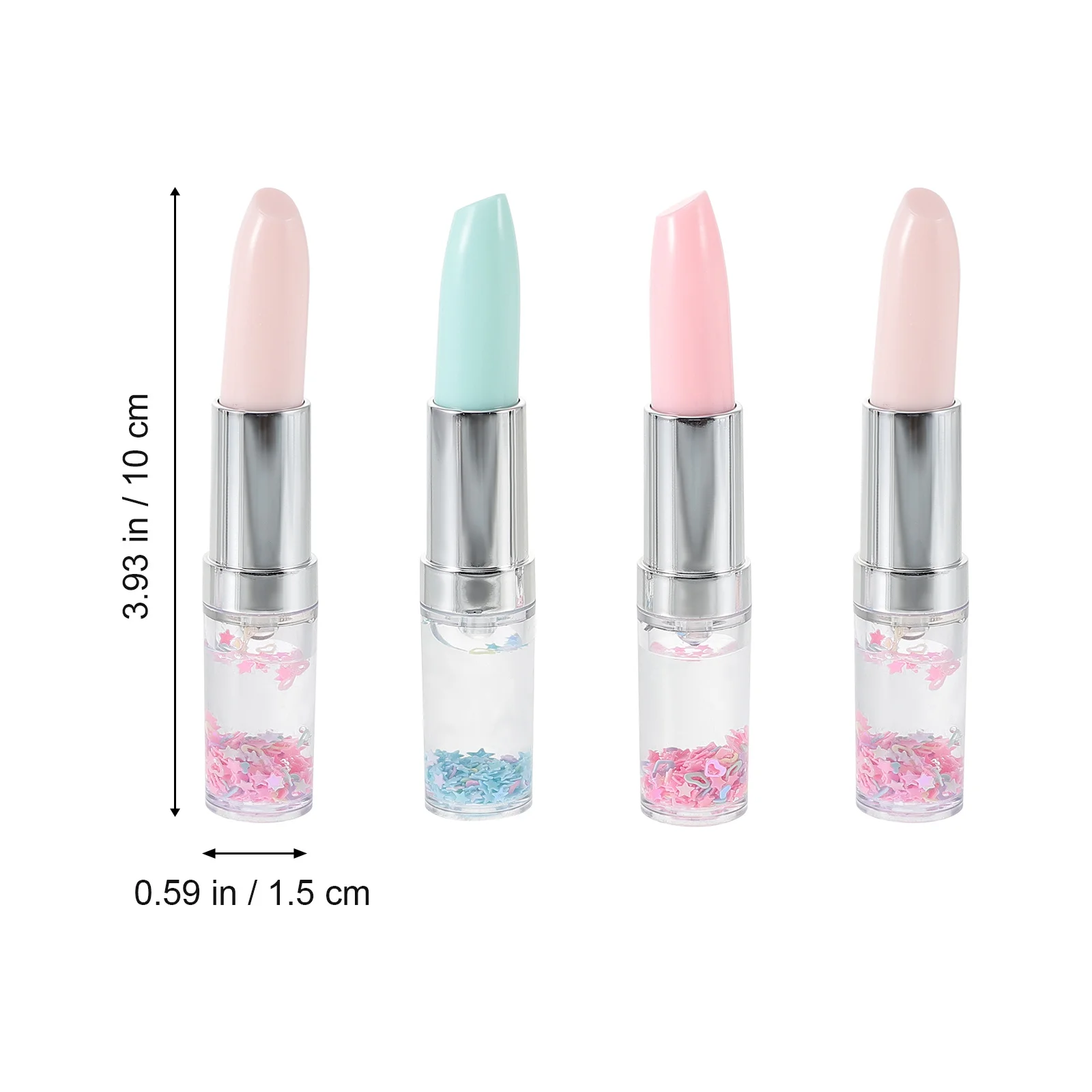 

4 шт., набор ручек для губной помады, креативный уникальный дизайн, гладкий письменный офис, школьные принадлежности, ручка для подписи студентов