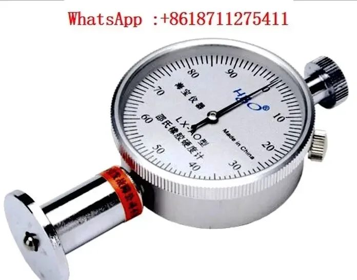 Hypertherm Instruments HBO Model LX-A Shore Rubber Hardness Tester LX-AO LX-A-2 Durometer Scale