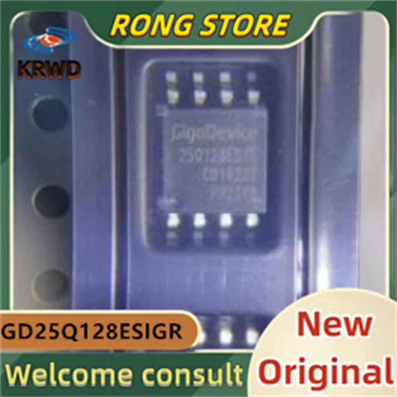 GD25QogeneESIG SOP-8, Nouveau, Original, 20 Pièces