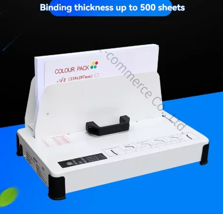 Adhesive Machine Office Special Tender Contract Hot Melt Binding Document Financial Certificate Graphic Shop Books