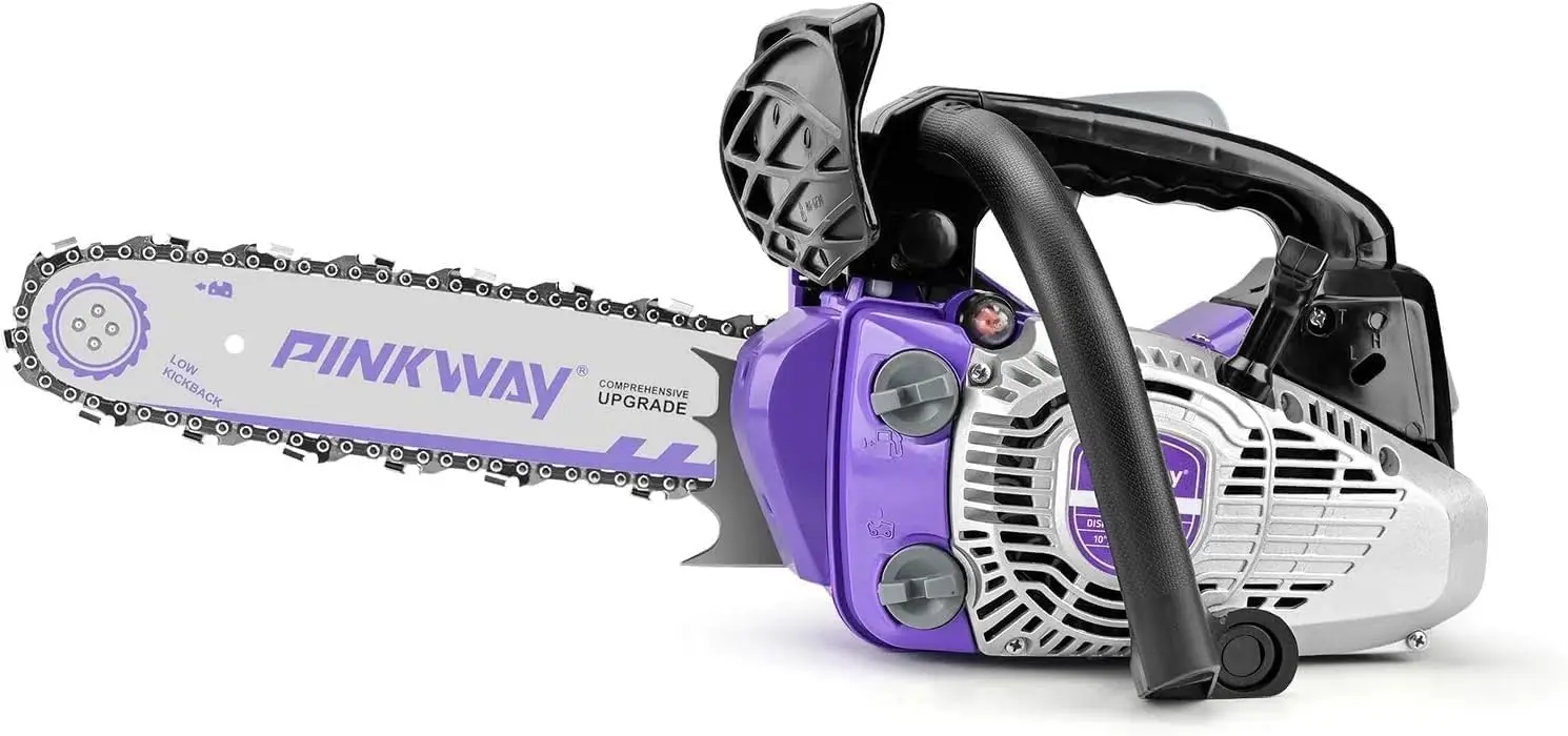 

Бензопила 26CC с 20-дюймовой шиной, беспроводная бензиновая пила для резки древесины, деревьев и веток - легкая и эффективная