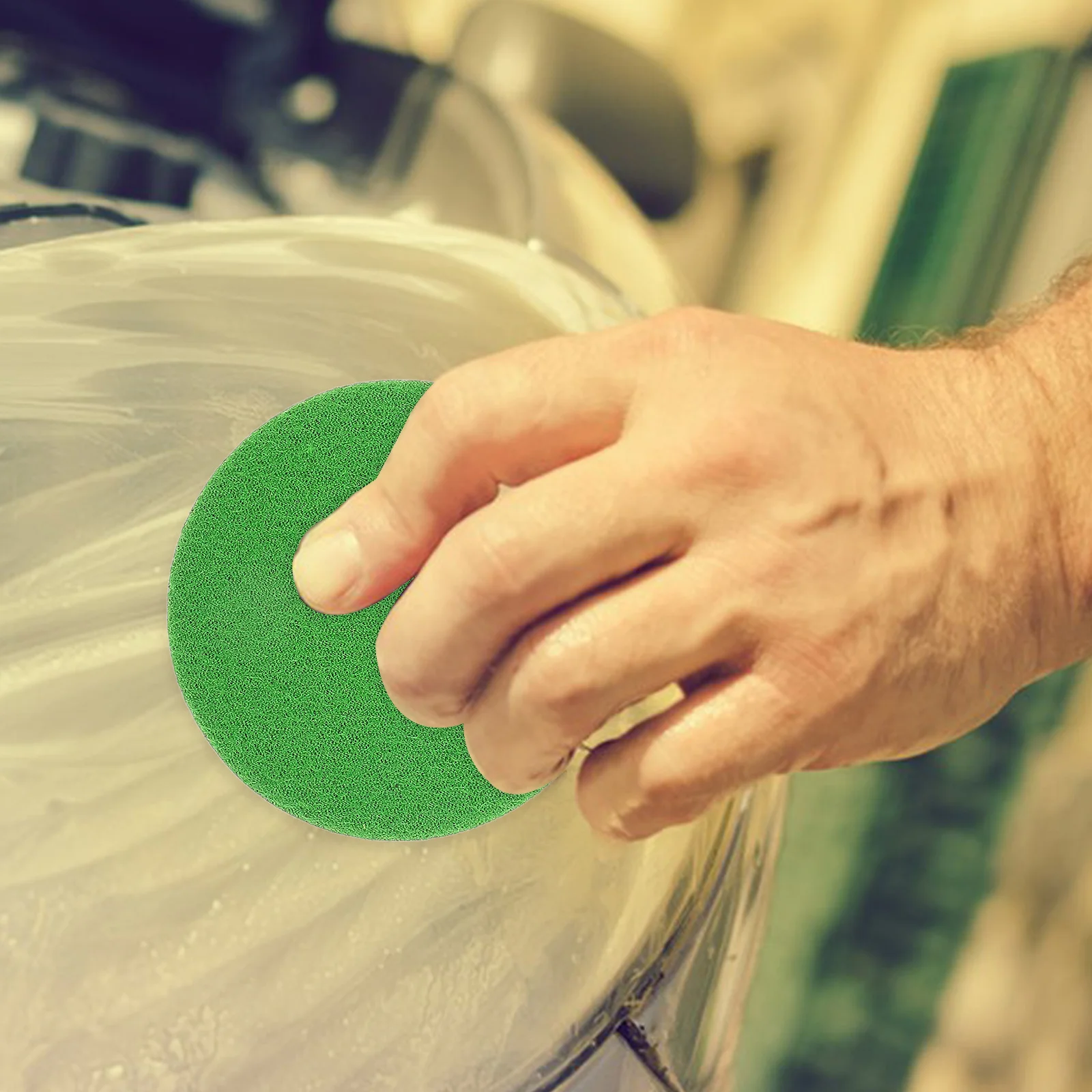 

5Pcs Car Glass Scratch Repair Polishing Pads Windshield Polish Kit Easy DIY Scratch Remover Car Windshield Polish