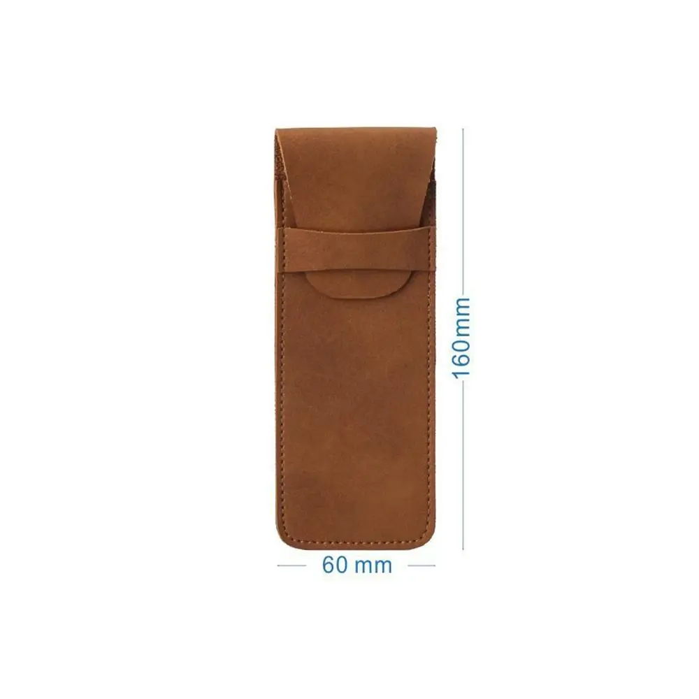 Estuche con solapa de gran capacidad para bolígrafos, bolsa de almacenamiento de papelería Simple, gran oferta, 2 piezas