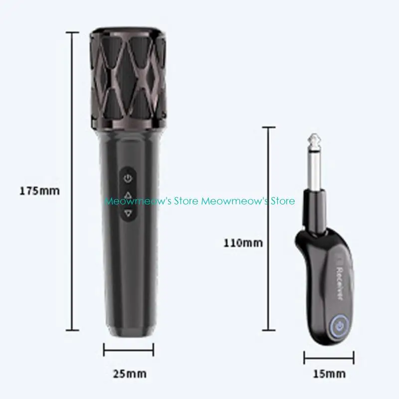 W91A 무선 마이크 2.4G 파티 가라오케 전문 교회 쇼 회의를위한 고정 주파수 핸드 헬드 마이크