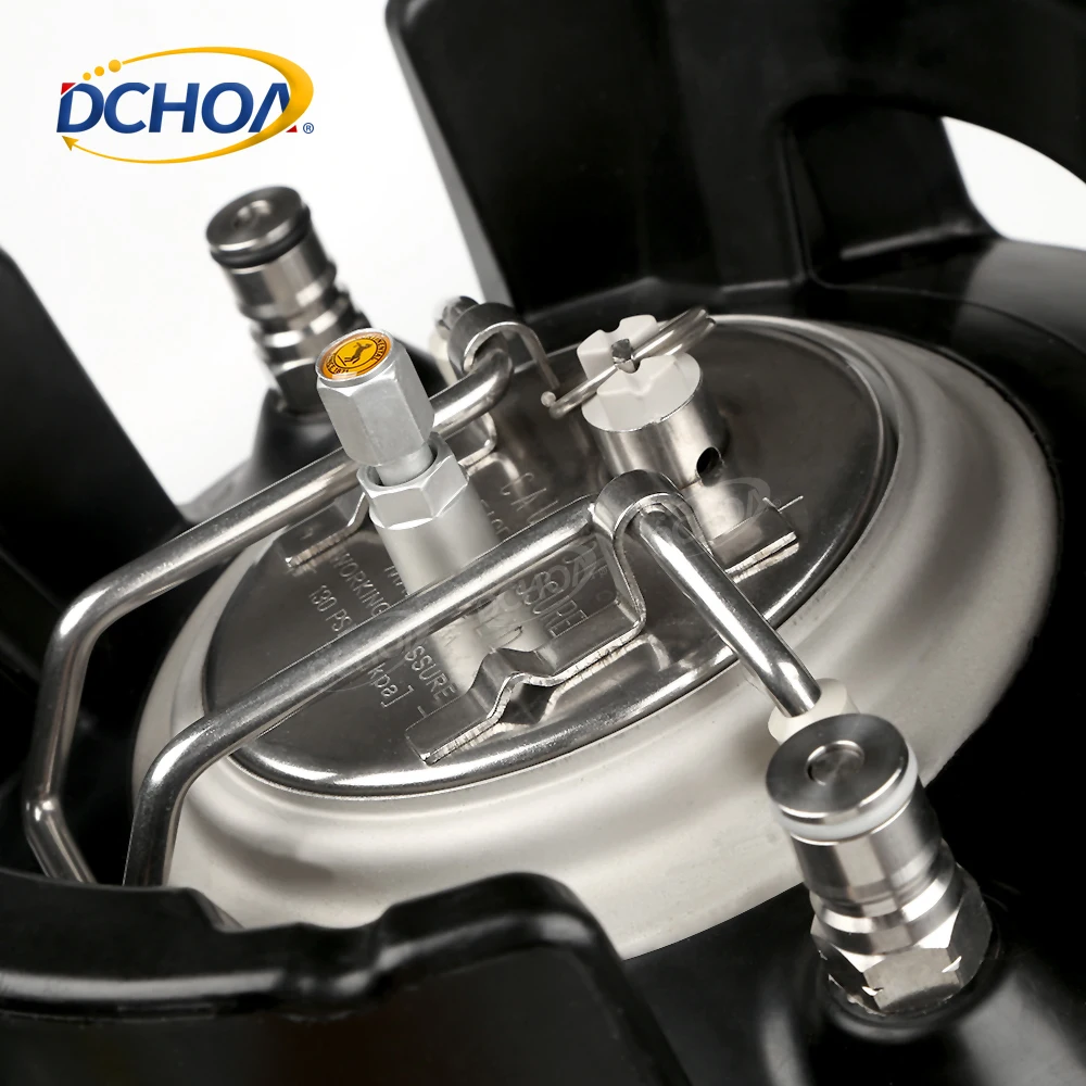 DCHOA 9.5L Portable Stainless Steel Car TPU PPF Film Install Tools High-Pressure Water Tint Tank Window Tint Keg Sprayer