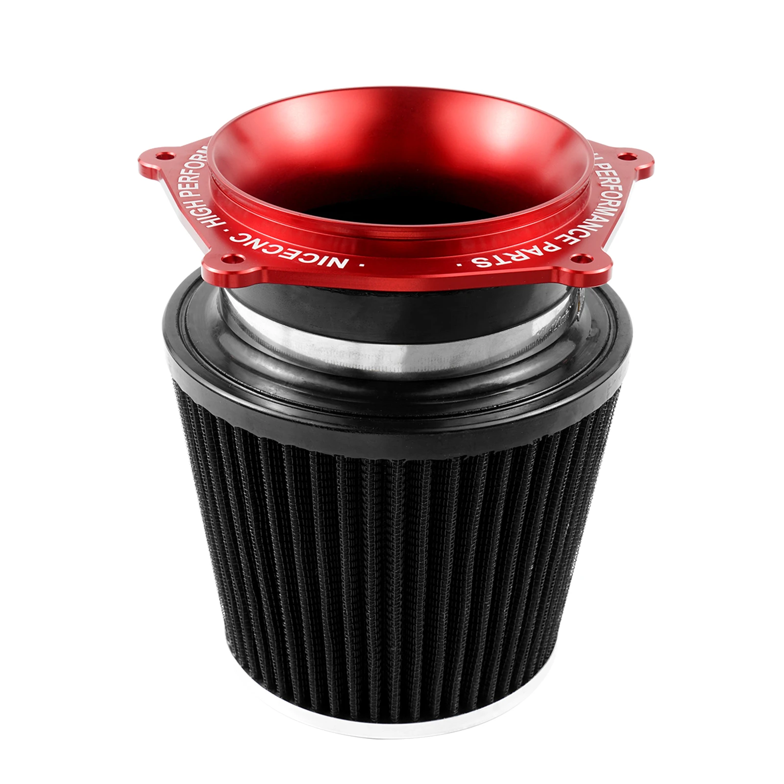 NICECNC For Yamaha YFZ450 YFZ450R SE X 2007-2024 Air Filter Airbox Adapter Protector Kit Aluminum Intake Cover ATV Accessories