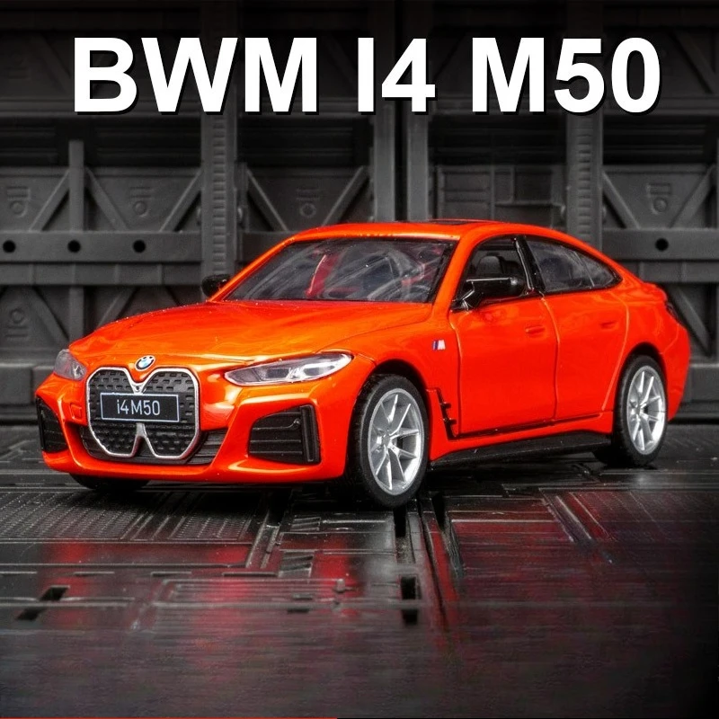 Simulatie 1/32 Schaal I4 M50 Legering Model Auto Diecast Speelgoed Voertuig met Geluid Licht Auto Speelgoed voor Kinderen Jongen Verjaardag Miniatuur