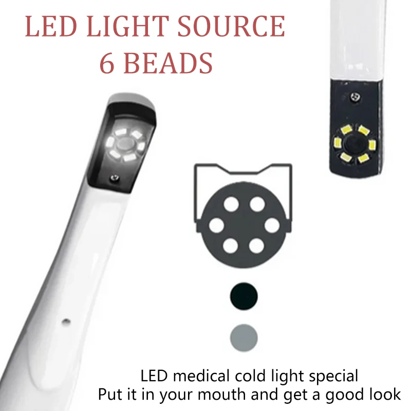 Dental USB Endoscope HD Oral Camera Waterproof with 6 LED Lights for Teeth Inspection dentistry equipment