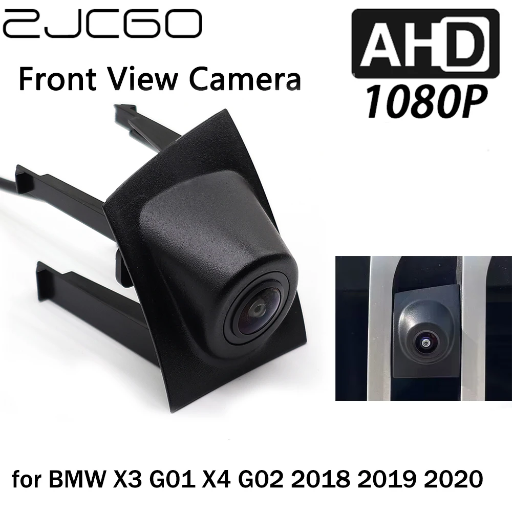 

ZJCGO Car Front View LOGO Parking Camera AHD 1080P Night Vision for BMW X3 G01 X4 G02 2018 2019 2020