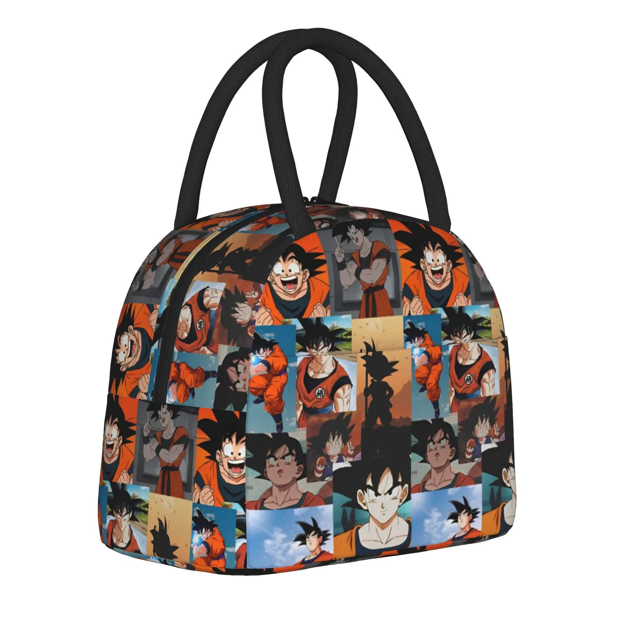 Dragons Balls DragonBallz anime Insulated Lunch Bags for Men Women Food Container Portable Thermal Cooler Lunch Boxes