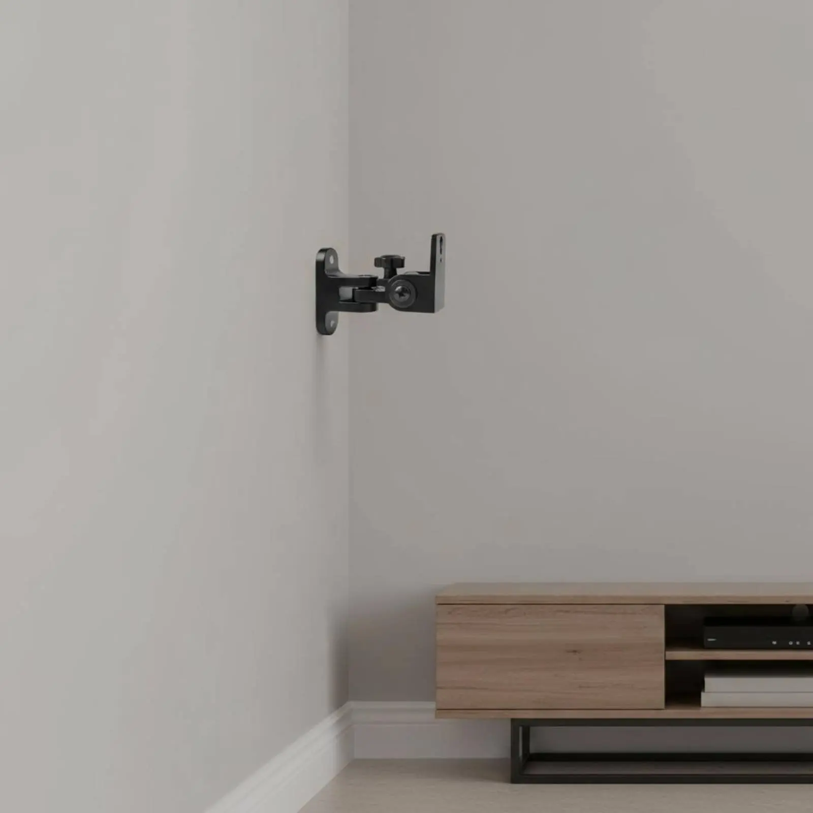 Surround Sound Speaker Mount Heavy Duty Speaker Wall Mount Surround Sound Bracket Universal Fit Audio Accessory Easy Install
