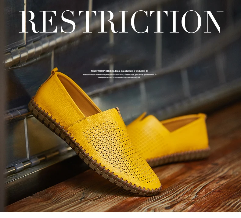 Mode männer Fahren Schuhe Handgemachte Leder Männer Müßiggänger Weiche Atmungsaktive männer Casual Schuhe Zapatillas Hombre Große Größe 38-48 – Detail 3