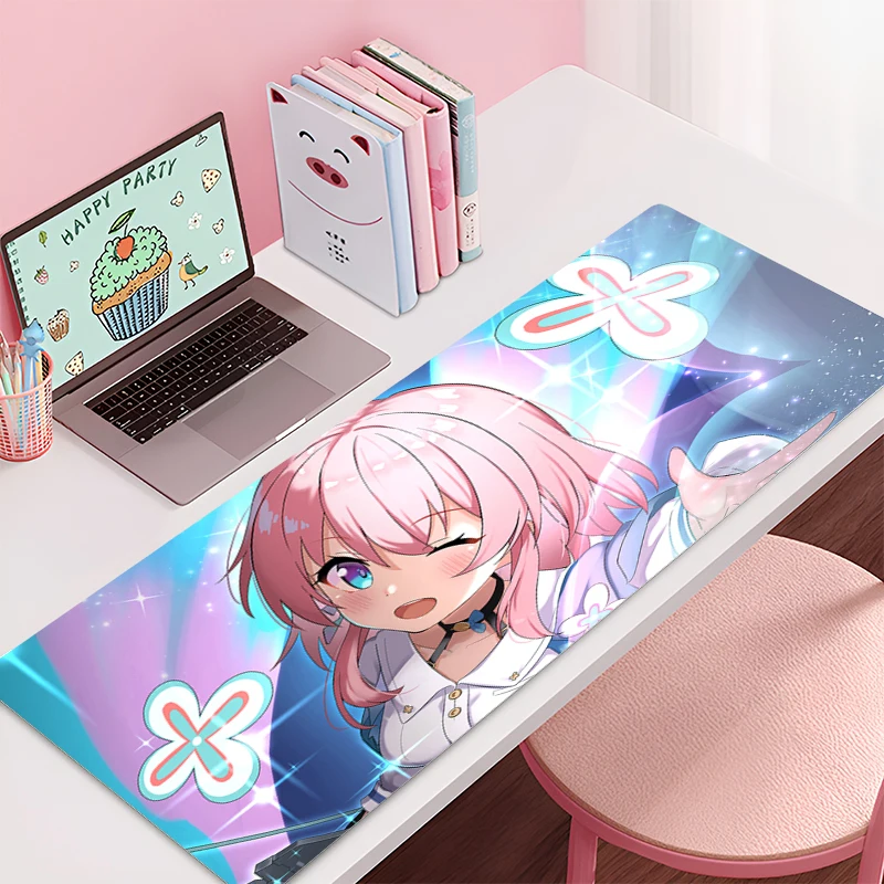 

Mousepad New Honkai: Star Rail March 7th Large Mouse Mat MousePads Game Office Carpet Soft Anti-slip Desktop PC carpet Mouse Pad