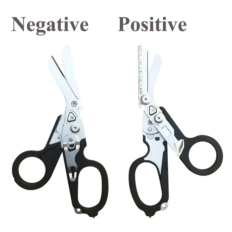 Tactical Rescue Scissor Replace for Leatherman First Aid Expert Folding Raptor Scissors Portable Outdoor Emergency Shear Tool