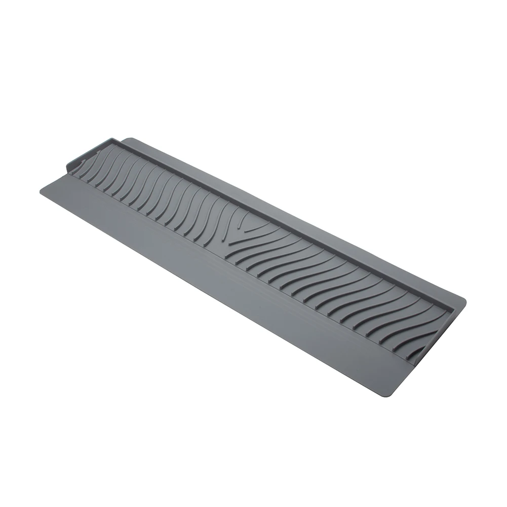 Silicone Sink For Splash Guard Plate with Strong Suction Cups to Reduce Water For Splashes in Kitchen and Bathroom