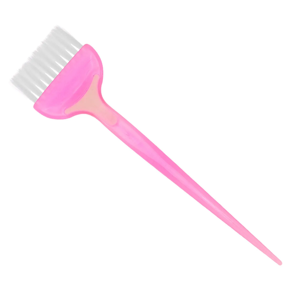 5Pcs Hair Dye Brushes ABS Professional Salon Home Hair Coloring Oil Treatment Application Applicator Brush Pink view 3