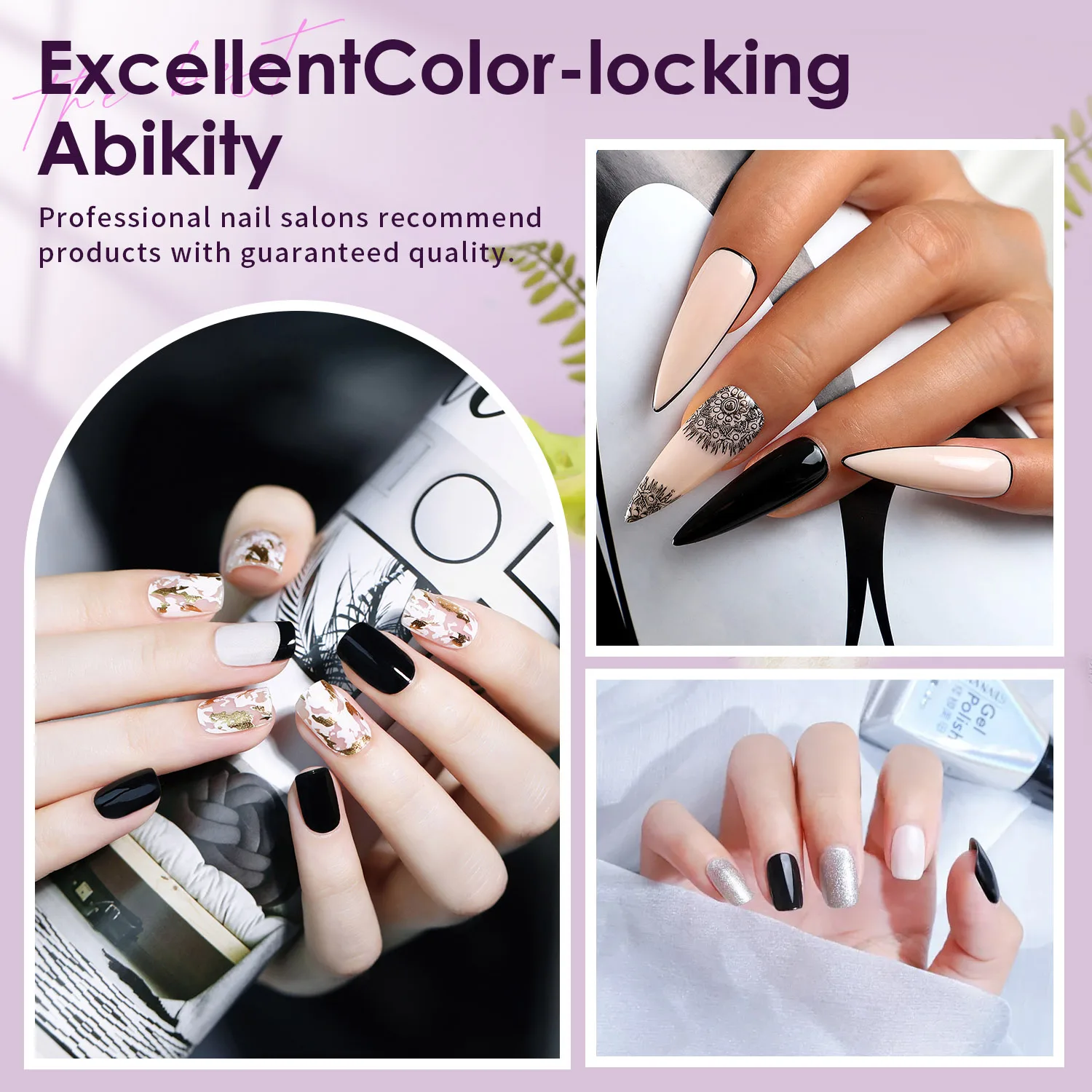 ネイルパウダーセット,速乾性アクリルパウダー,3Dアート,長持ち,6色,魅力的