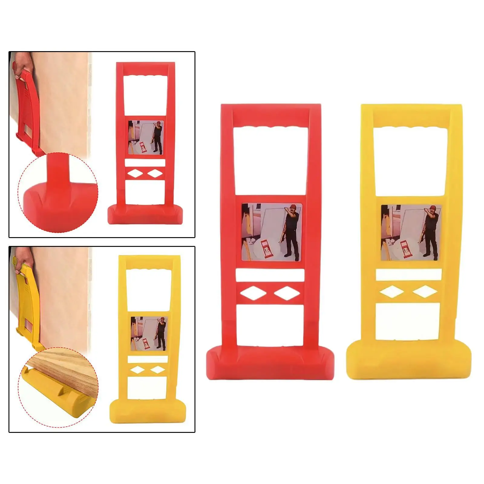 Strumento per il trasporto del compensato con maniglia antiscivolo per il trasporto dei cartongesso