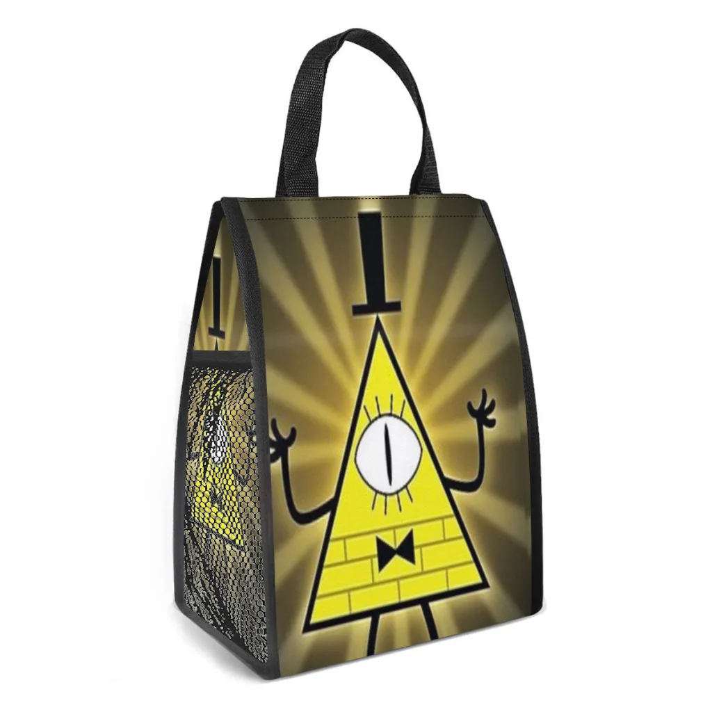 

bill cipher Thermal Insulated Lunch Bag Portable Lunch Container For Camp Multifunction Food Box