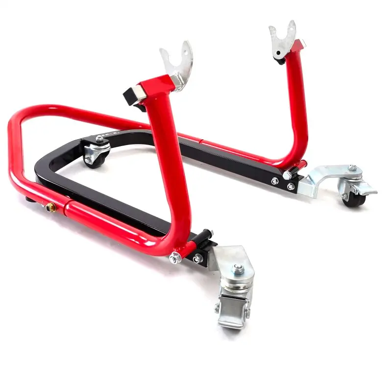 Strengthening The Mobile Support Frame For Motorcycle Rear Wheel Lifting And Maintenance Tools Display Of Parking Frame