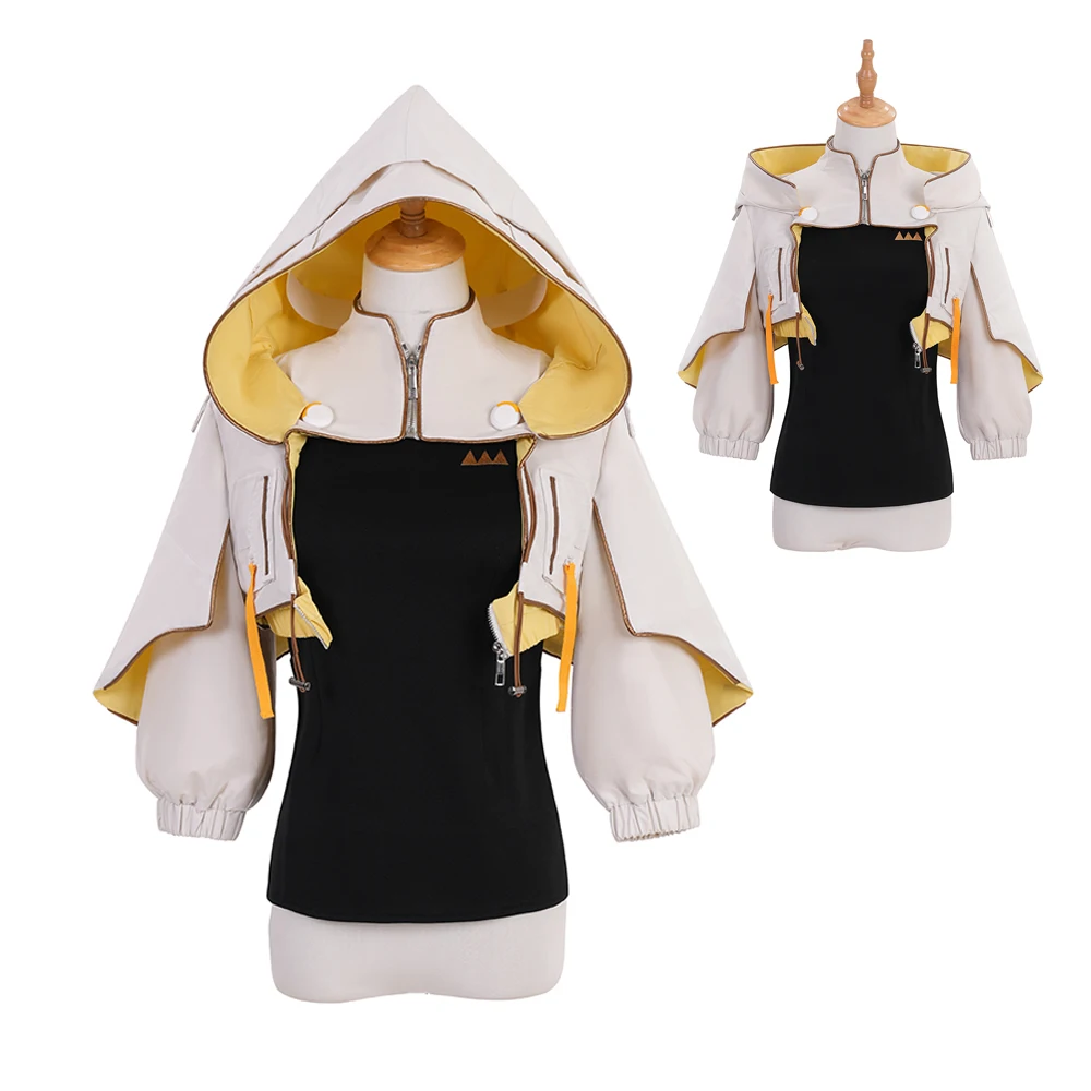 

Sphene Cosplay Costume Game FF14 Sphene Fighting Suit Coat Hat Shirt Full Set Outfits Women Halloween Party Outfits Hand Made