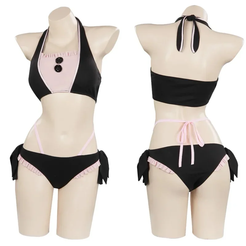 My Hero Academia Uraraka Ochako Cosplay Costume Uraraka Ochako Bikini Swimwear Outfits Suit