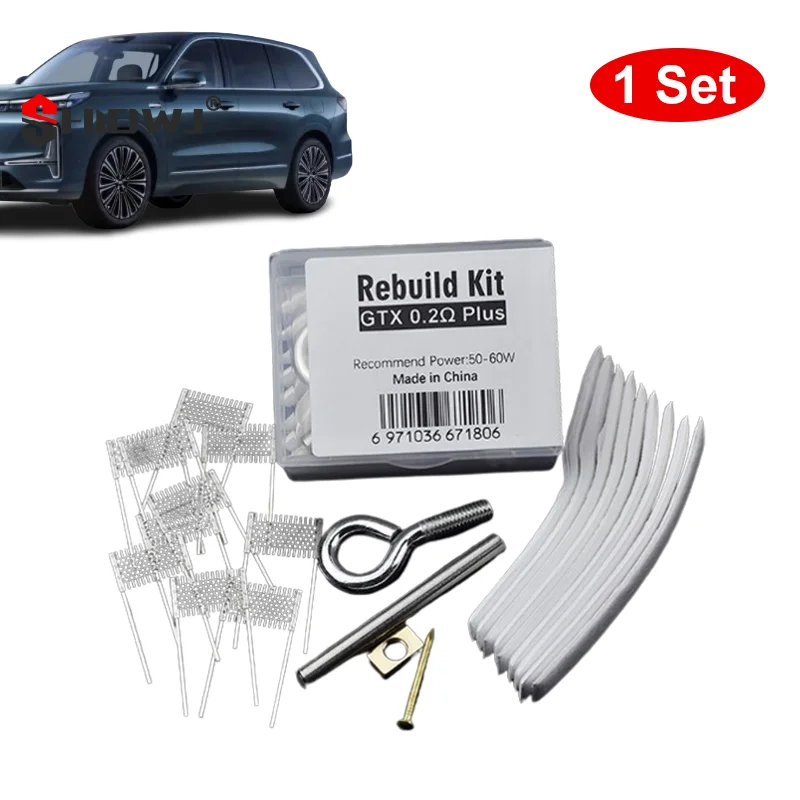 

DIY комплект для восстановления GTX 0,2 Ом плюс сетчатая катушка сопротивления провода запасные аксессуары инструменты оптовая продажа 자동차 용품