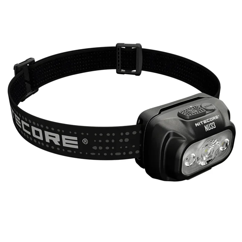 NITECORE NU33 700Lumens Triple Output USB-C Rechargeable Headlamp Built-in 2000mAh Battery White light,+Red Light Headlight