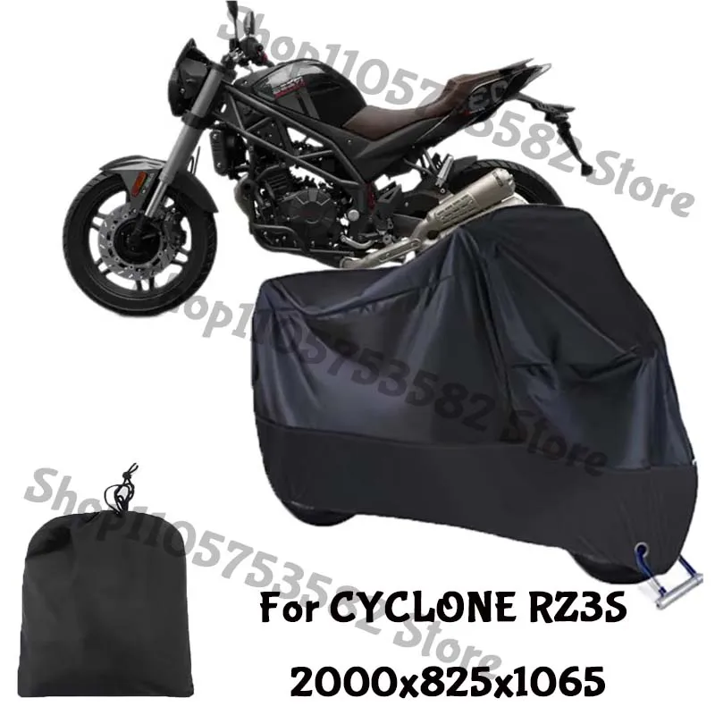 Motorcycle Full Covers For CYCLONE RZ3S Car Outdoors Sun Protection Dust No Ear Thickened Oxford Clothcover Accessories