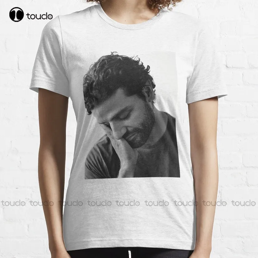 Oscar Isaac  Classic T-Shirt  Tee Shirts New Popular  Custom aldult Teen unisex digital printing Tee shirts