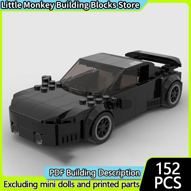 

Speed Racing Car Model MOC Building Bricks 3000 GT Top Tier Sports Car Modular Technology Children Holiday Gifts Assemble Toys