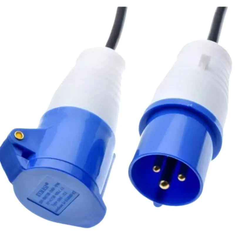 230V Adapter Stacked Camping Line H07RN-F 3x0.75mmx2m