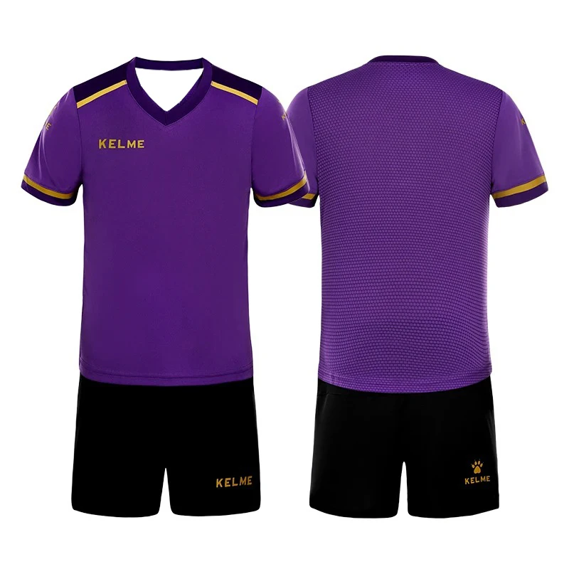 KEL ME Men Football Jersey Personalized Men Quick Drying Outdoor Trendy Sportswear Breathable and Comfortable Clothing Adults