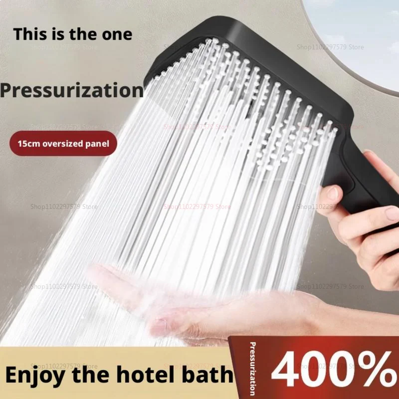 

Насадка под давлением для ванной комнаты, насадка для душа, экономия воды под высоким давлением, распылитель из АБС-пластика, аксессуары для ванной комнаты, хромированная насадка для душа с дождевой насадкой