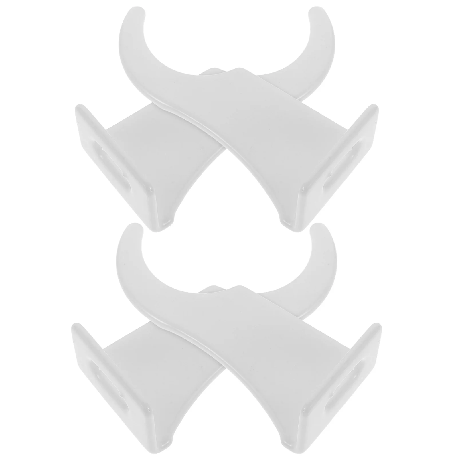 4 Pcs Radiator Hooks High-durability Aluminum Reinforced Hanging Load-bearing Compatible Easy Installation Wide Application