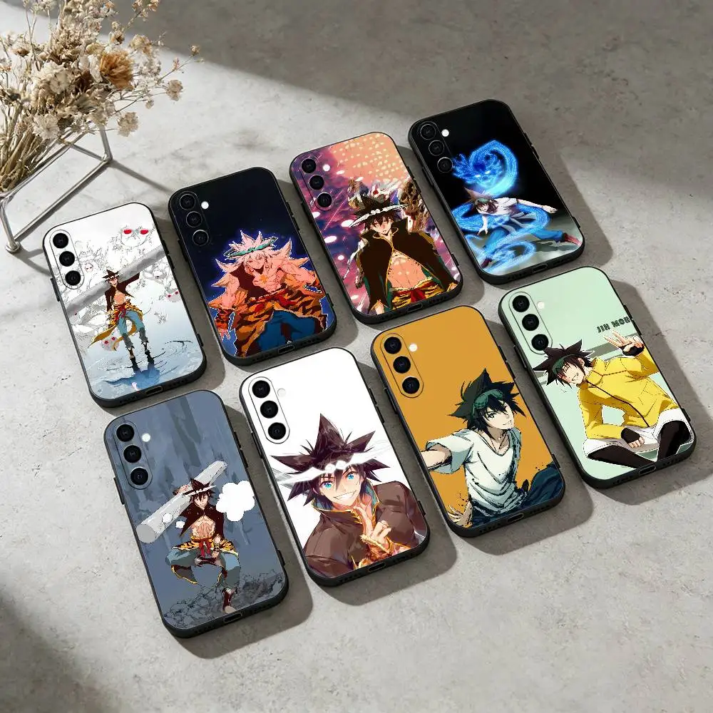 M-Mori Jin The g-God of High School Phone Case For Samsung Galaxy A91,80,73,72 ,71,53,52,32 ,31,22,21s,20,Soft Black Case