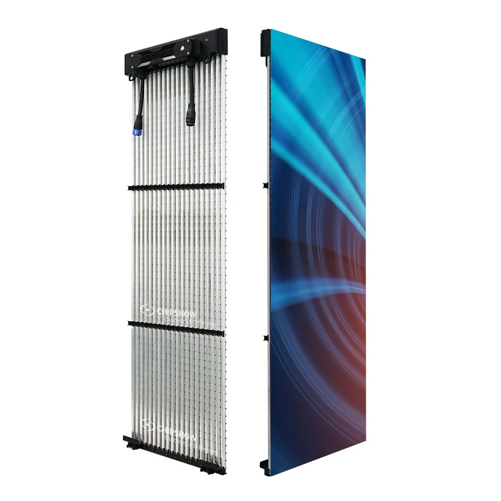 

Chipshow High Brightness Transparent LED Screen Display, Glass Window LED Transparent Video Wall