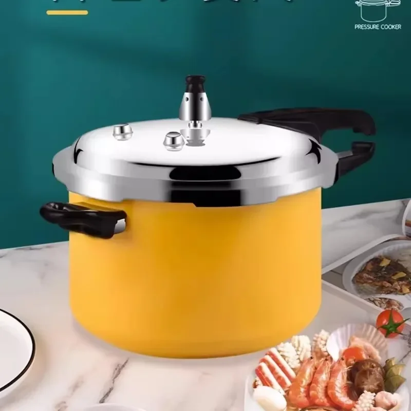 8L Kitchen Pressure Cooker 80Kpa Aluminium Alloy Canner Multifonction Induction Gas Universal