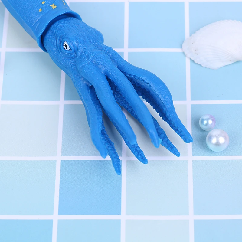 3 Pcs Squid Dive Pool Toys Beach Sticks Throw Underwater Octopus Bath Toys with Funny Faces Cuttlefish for Kid Summer Gift