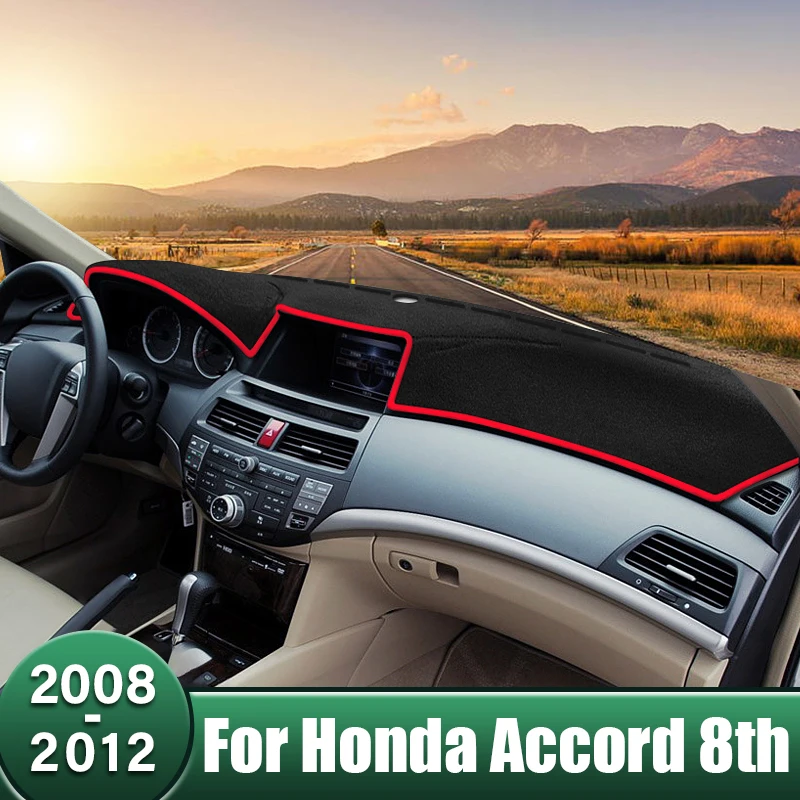 

Car Dashboard Cover Avoid Light Pads Sun Shade Mats Instrument Panel Case Carpets For Honda Accord 8th 2008 2009 2010 2011 2012