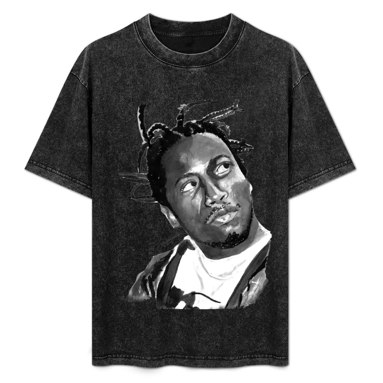 

ODB - Ink portrait 2 T-Shirt Casual Loose Fit Summer Tee Shirt