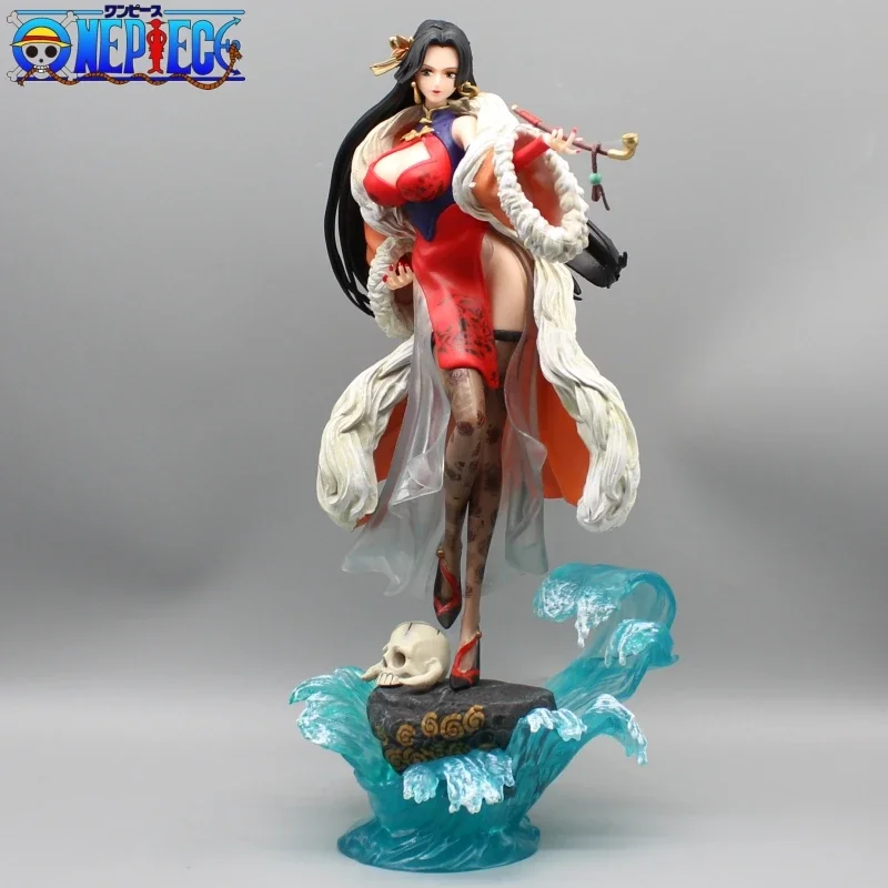 

35.5cm Anime One Piece Boa Hancock Figure GK Oka Shichibukai Sexy Beautiful Girl PVC Action Figurine Collectible Model Toy