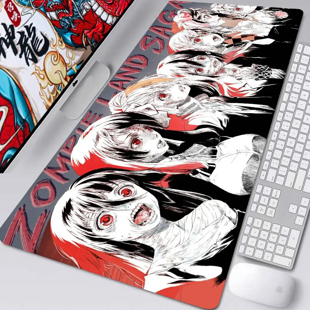 Anime Z-Zombie Land Saga Mousepad Non-slip Suitable For Office Computers Laptops E-sports Game Desk Mats XXL Keyboard