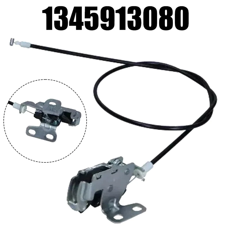 Left Rear Trunk Lid Lock Catch Cable For Fiat Ducato Boxer Relay 1345913080 1362415080 1379730080