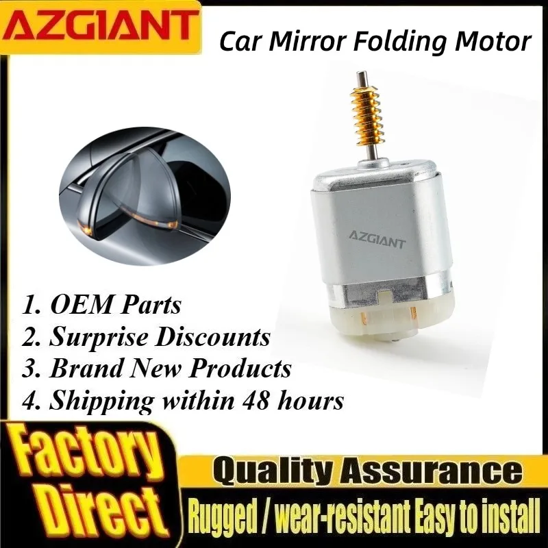 AZGIANT 12V Car Folding Mirror Motor FC-280 Quiet Operation for 2016-2020 Hyundai ioniq MK1 Auto Fold Side Mirror Repair