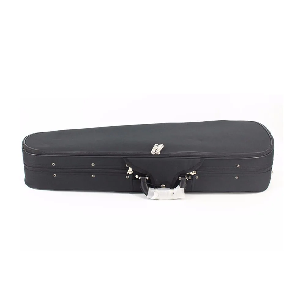 Violin case, triangular black splint case