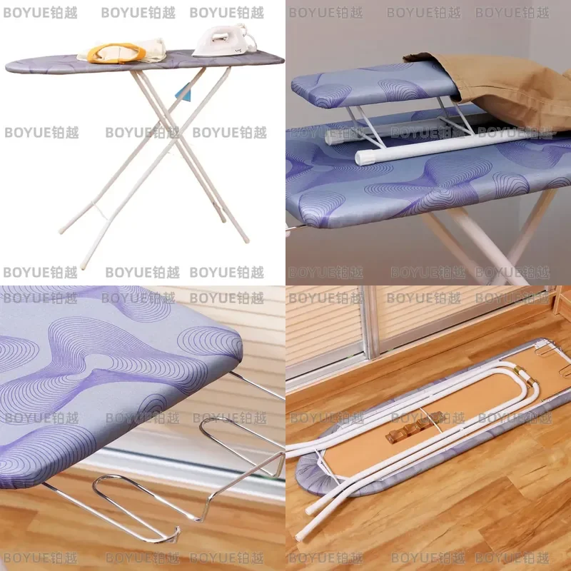 for Ourunzhe 42 Inch Foldable Ironing Board Household Bedroom Thermos Ironing Board Set