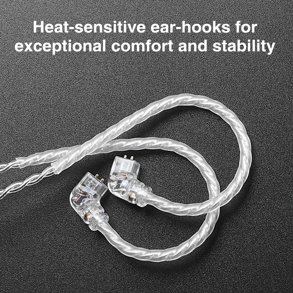 تريليون A2 متوازن كابل الفضة مطلي كابل ايفي سماعة 2M/3M موصل استخدام ل تريليون VX برو TA1 MT1 CS2 باكس ل KZ