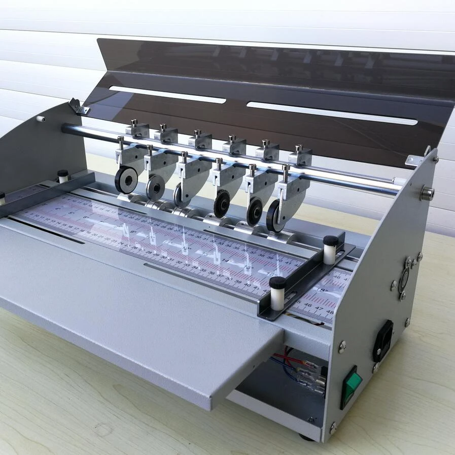 China electric  creasing and perforating cutting machine