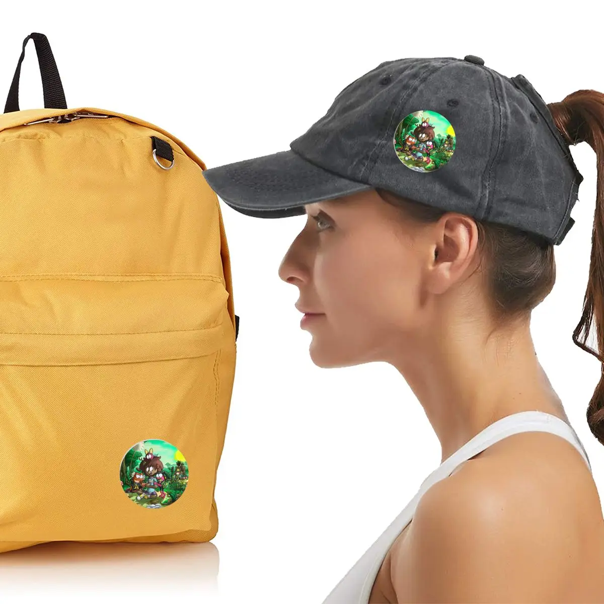 الكرتون الرسوم المتحركة التلفزيون البرمائيات لينة زر دبوس مخصص الأزياء Pinback شارات دبابيس صديقها هدية